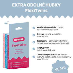 EXTRA ODOLNÉ HUBKY FlexiTwins