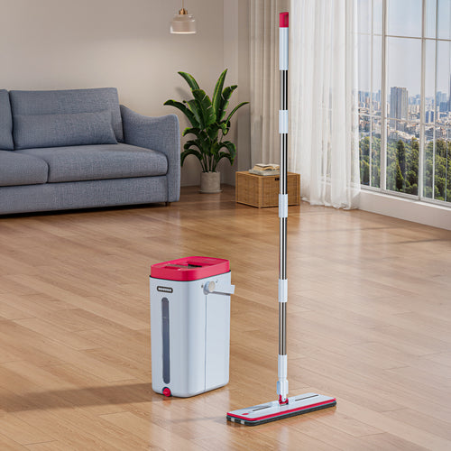 Dvojkomorový plochý mop - samočistiaci